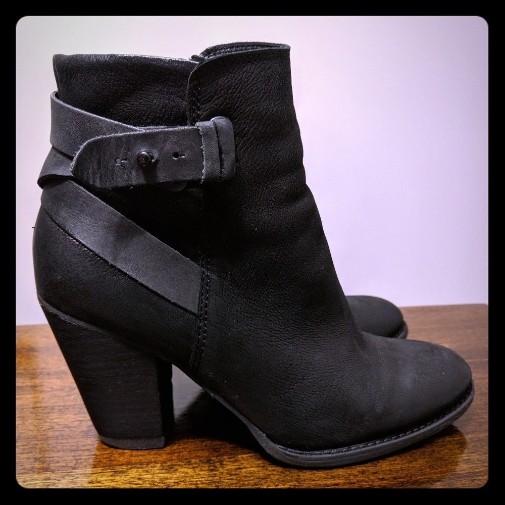 ALDO black booties